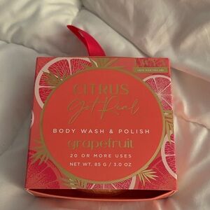Luxe Citrus Grapefruit Body Wash & Polish - Coral